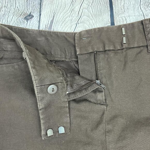 Ann Taylor LOFT Petite Brown Mini Skirt | Size 0P - Picture 4 of 5